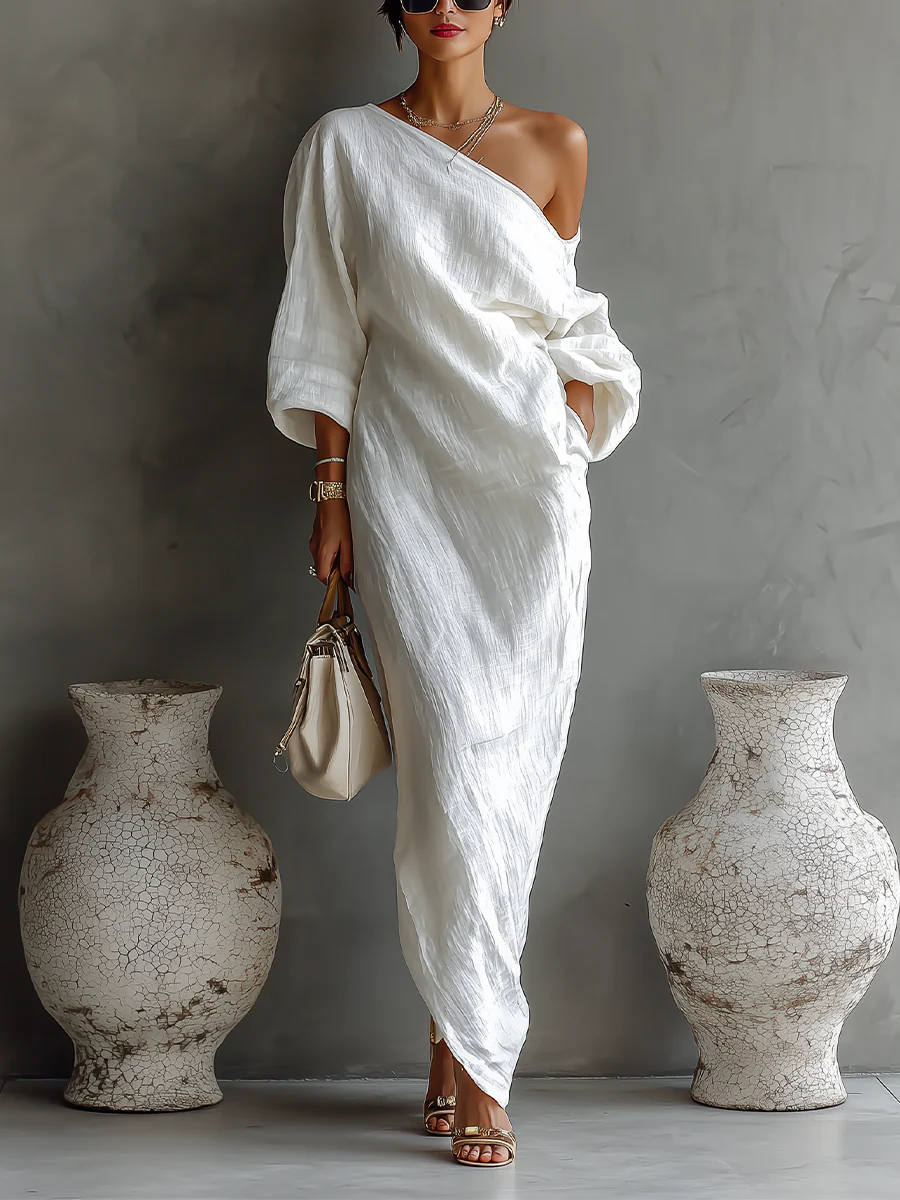 Nelka | Elegancka sukienka maxi
