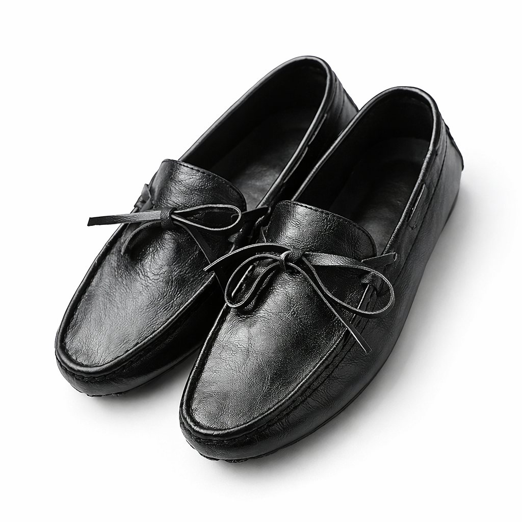 Skórzane loafersy dla mężczyzn
