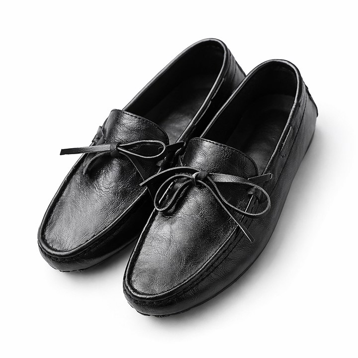Skórzane loafersy dla mężczyzn