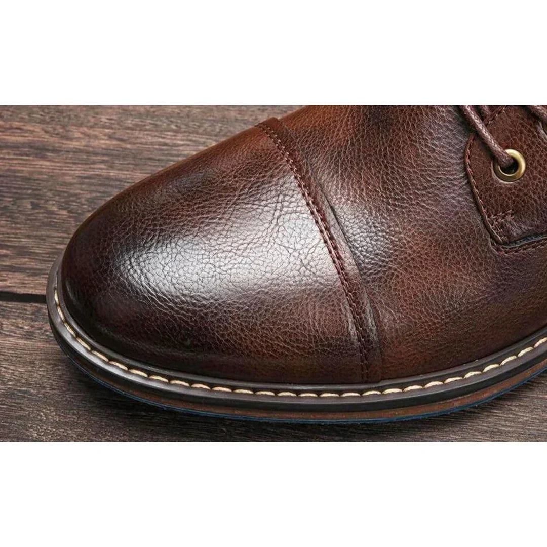 Sommerfeld™ | Skórzane botki Oxford