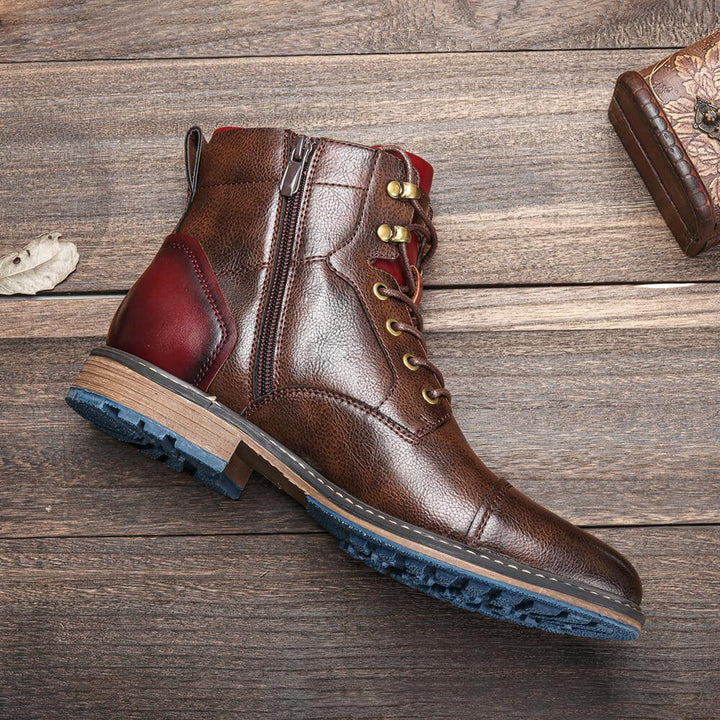 Sommerfeld™ | Skórzane botki Oxford