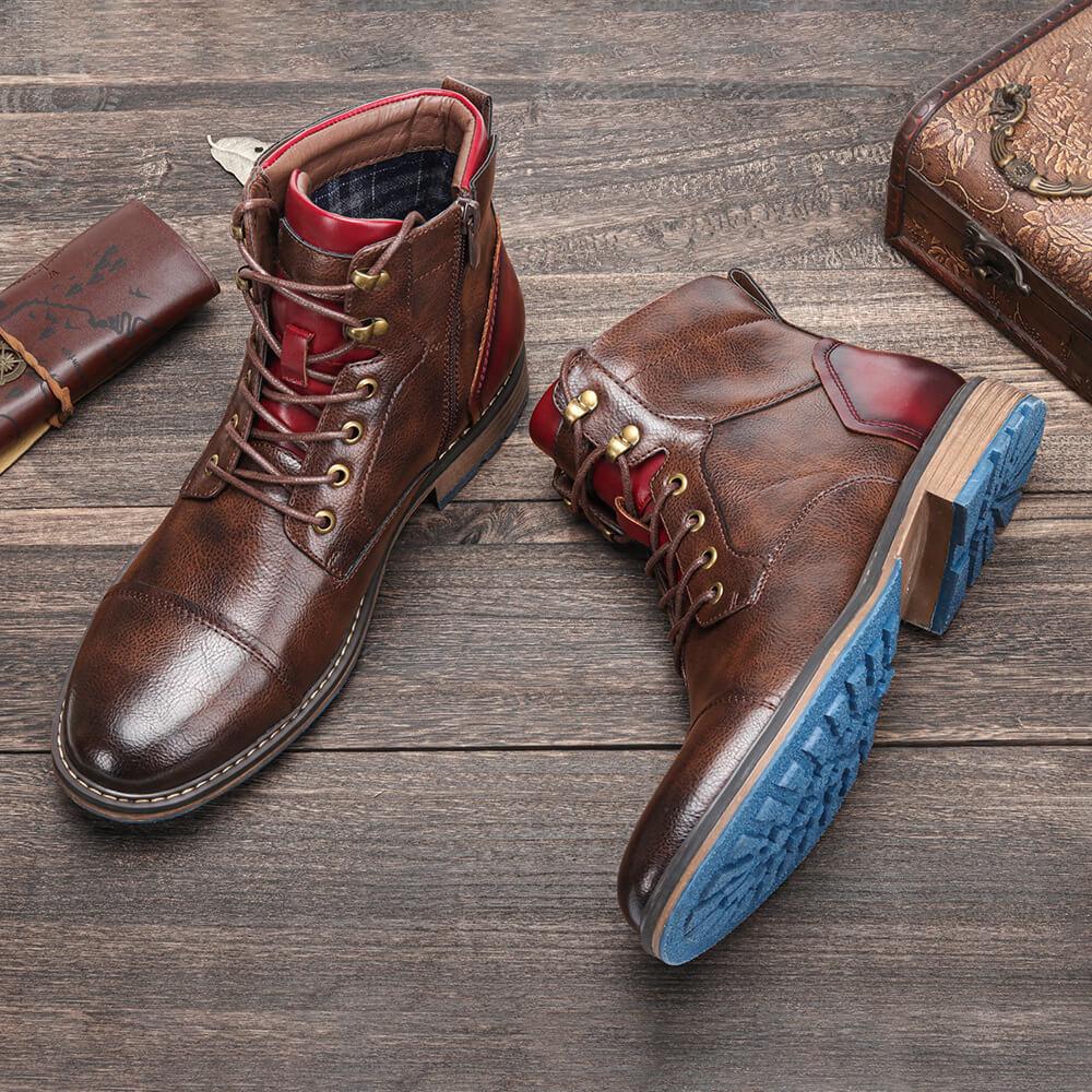 Sommerfeld™ | Skórzane botki Oxford
