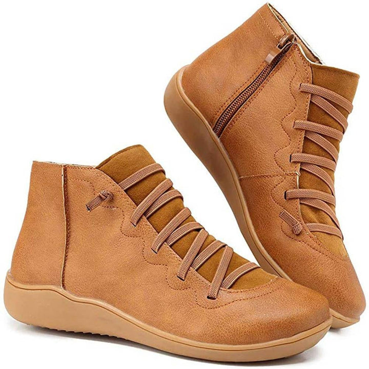 Botti™ Elite Damskie Botki – Premium Skórzane Botki