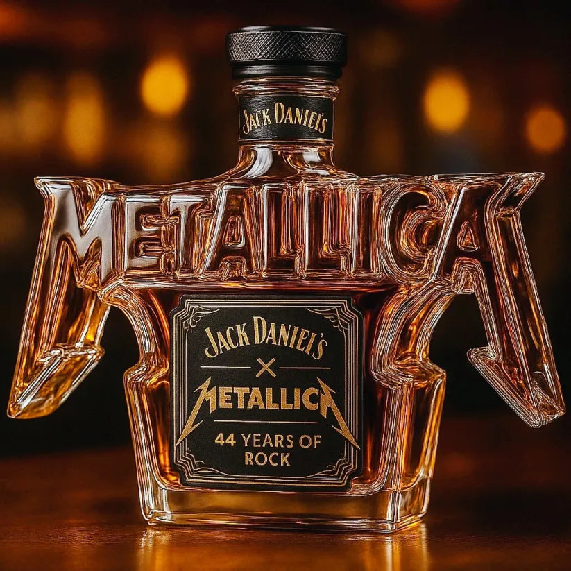 Butelka Whisky - Metallica Rock Edition