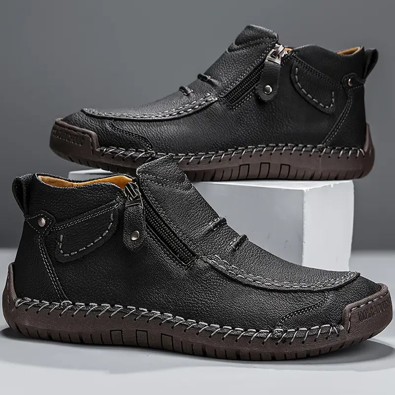 Sommerfeld | Eleganckie męskie buty z zamkiem błyskawicznym