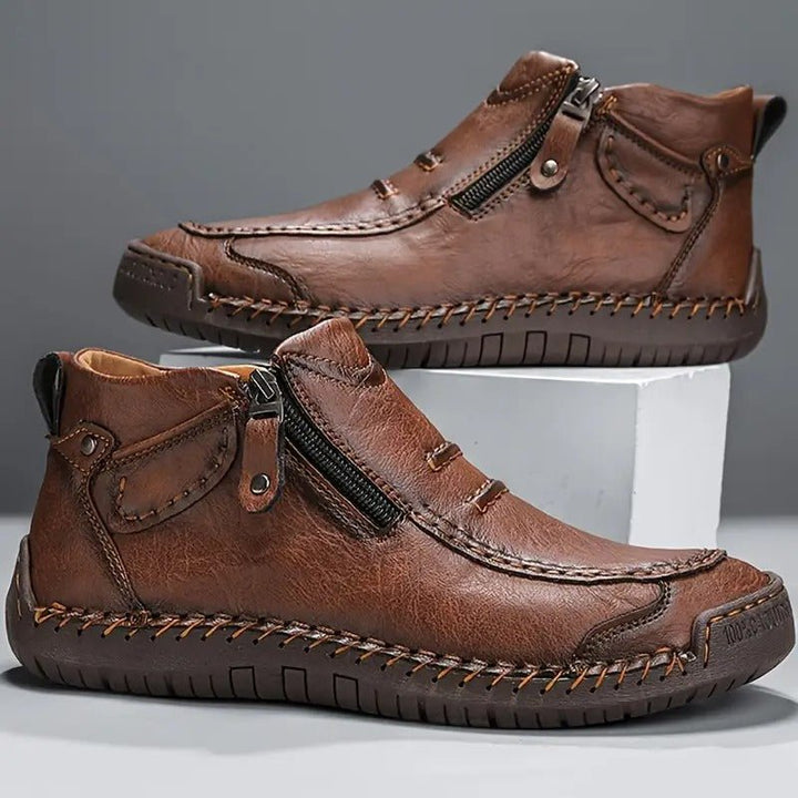 Sommerfeld | Eleganckie męskie buty z zamkiem błyskawicznym
