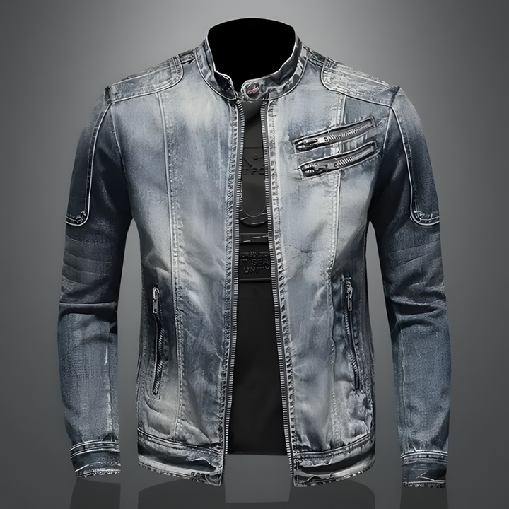 Joel™ - Kurtka dżinsowa w stylu vintage