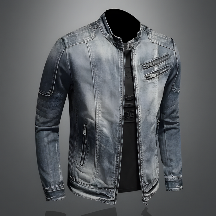 Joel™ - Kurtka dżinsowa w stylu vintage