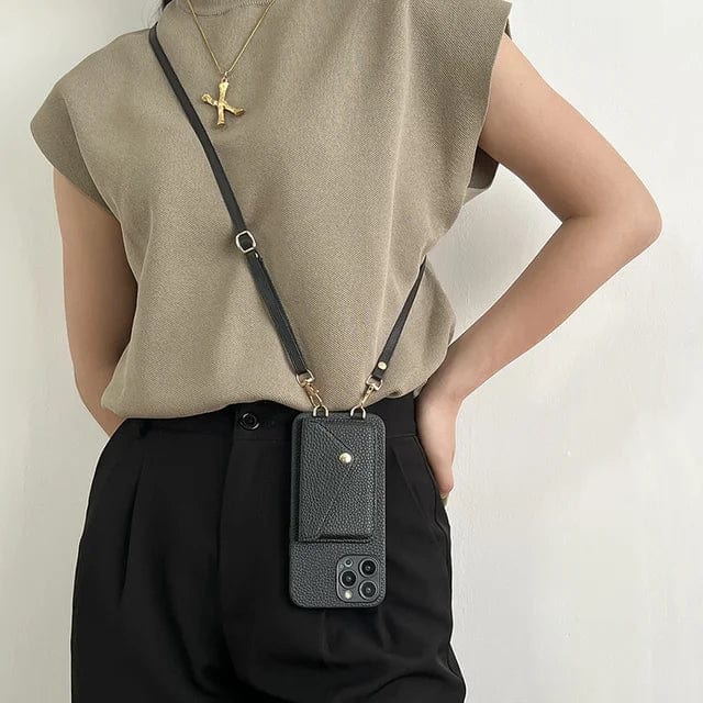 Stylowa smukła crossbody torebka