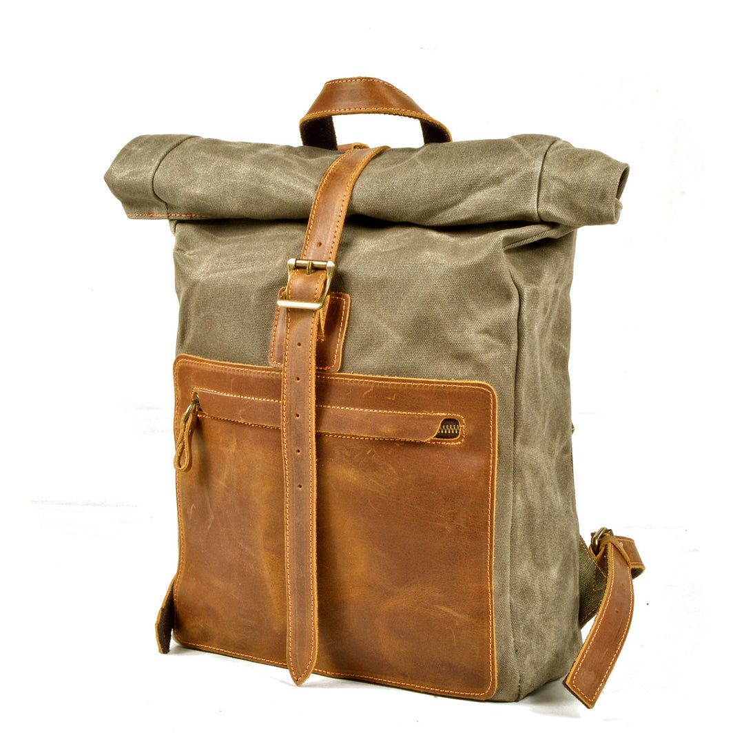 Woskowany Plecak Canvas | LISBOA
