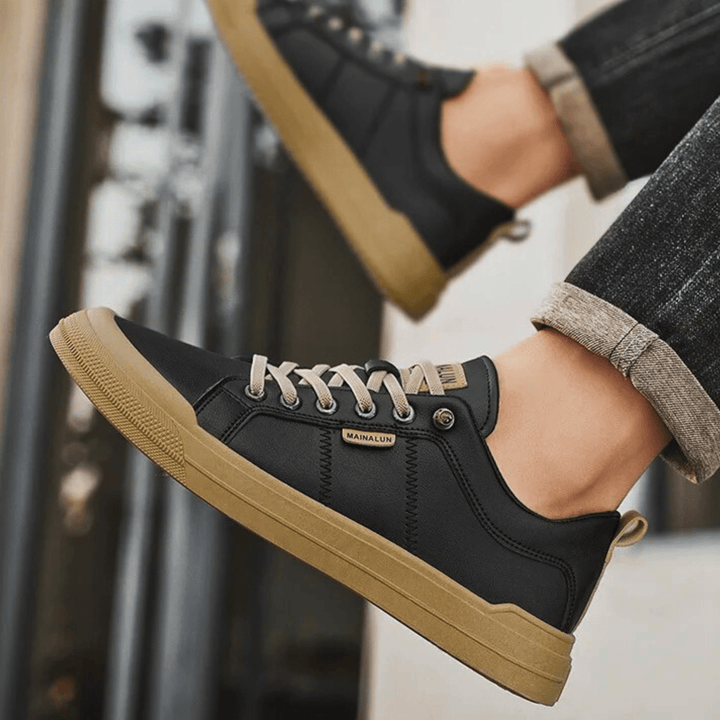 Skórzane sneakersy dla mężczyzn