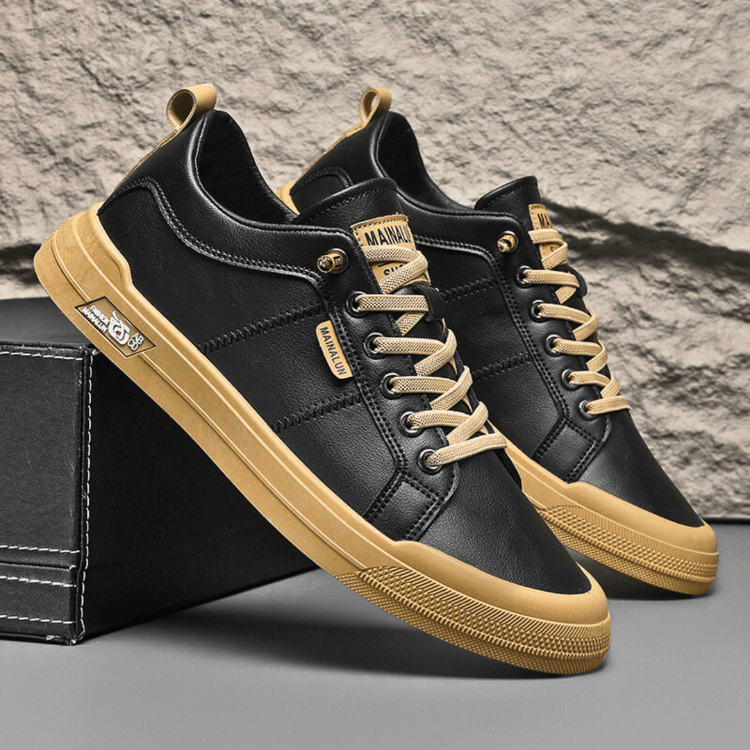 Skórzane sneakersy dla mężczyzn
