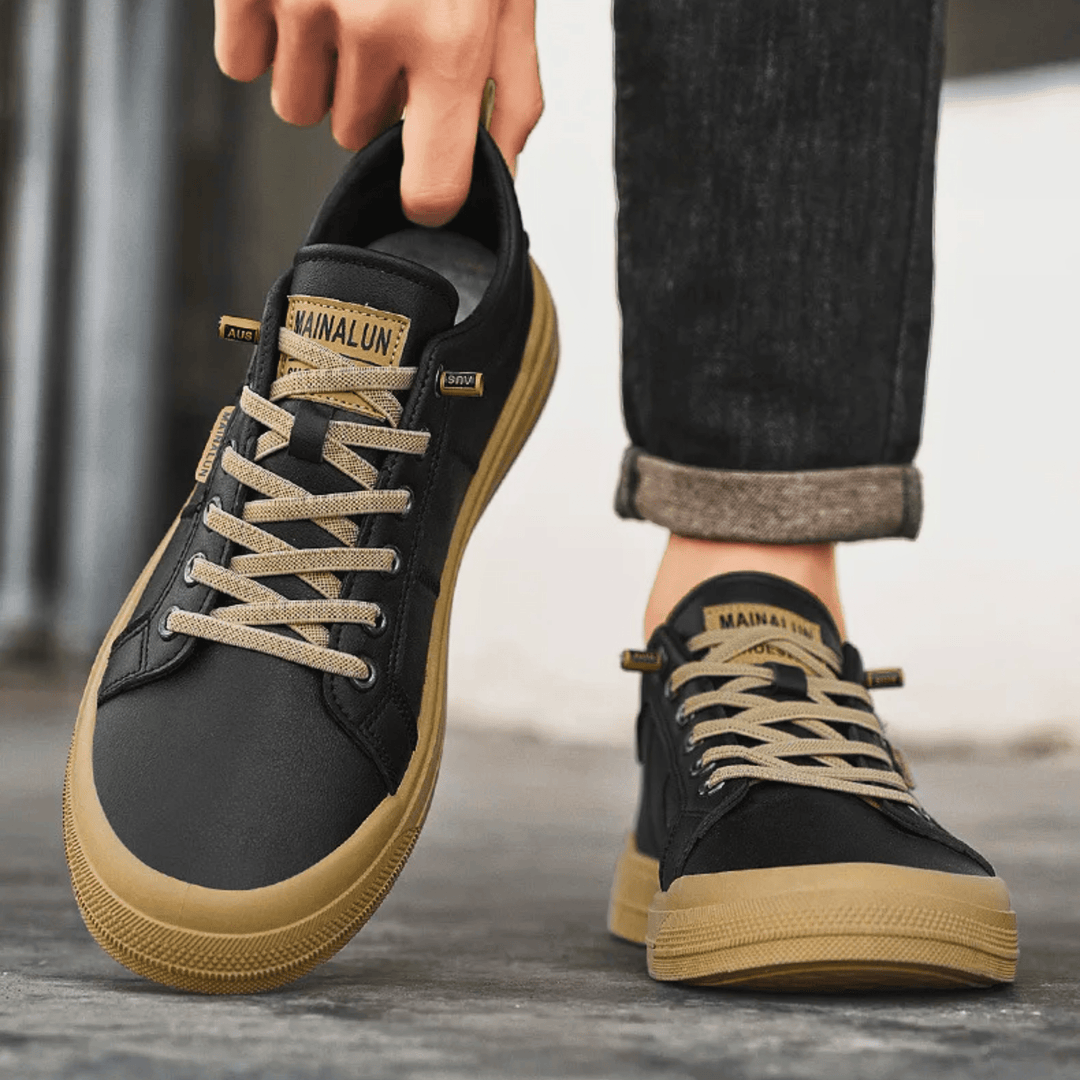 Skórzane sneakersy dla mężczyzn