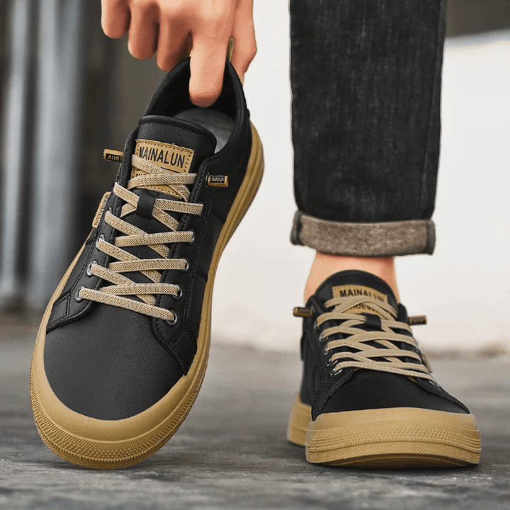 Skórzane sneakersy dla mężczyzn
