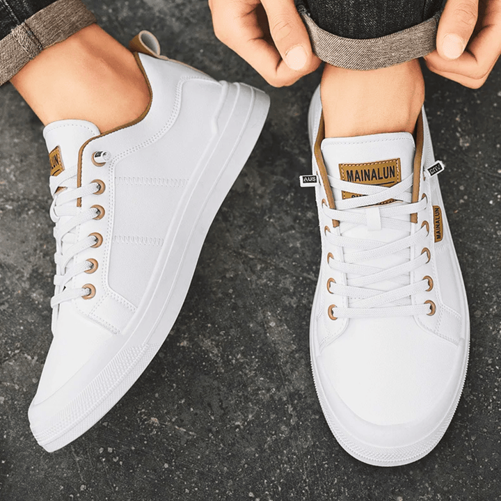 Skórzane sneakersy dla mężczyzn