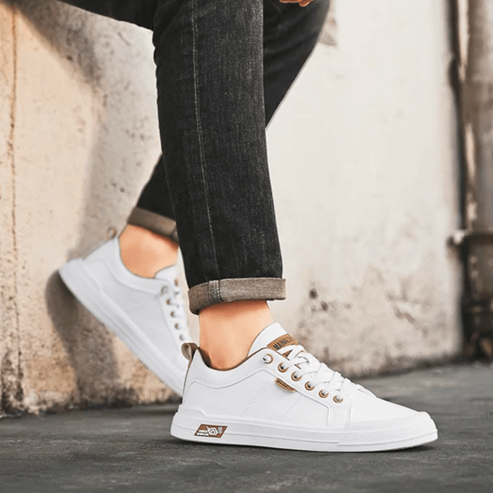 Skórzane sneakersy dla mężczyzn